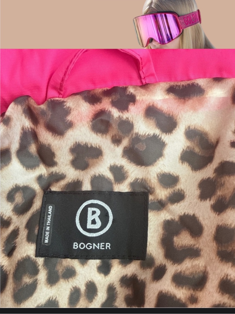 Bogner Pink Ski Jacket Like New